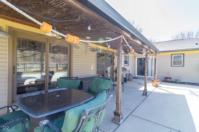 view of patio