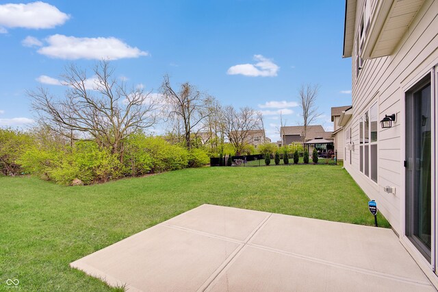 3799 Hoosier Down Dr, Bargersville, IN 46106 - view of yard featuring a patio