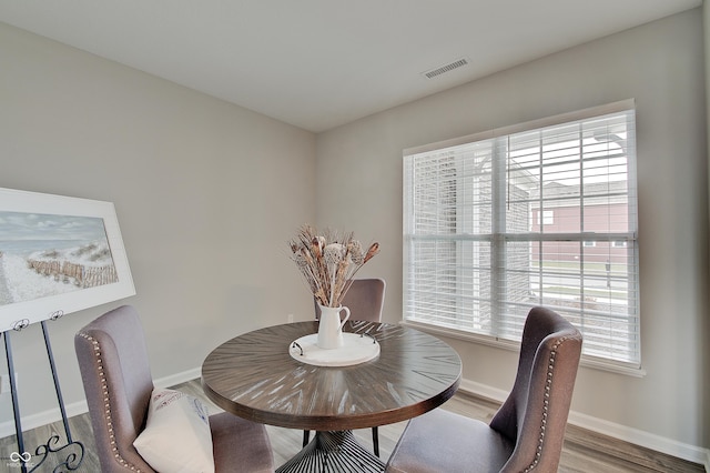 3799 Hoosier Down Dr, Bargersville, IN 46106 - dining room with baseboards, visible vents, and a wealth of natural light