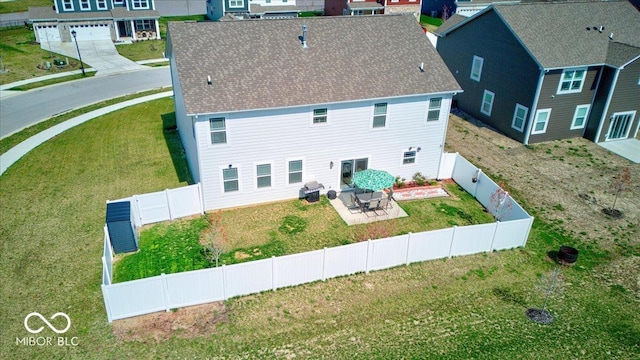 5839 Altar Bell Cir, Greenwood, IN 46143 - birds eye view of property