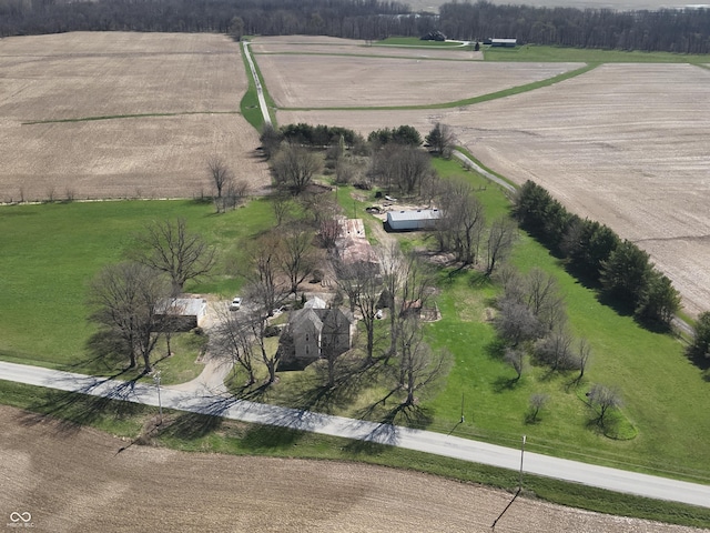 2628 N 150 E, Rushville, IN 46173 - birds eye view of property with a rural view