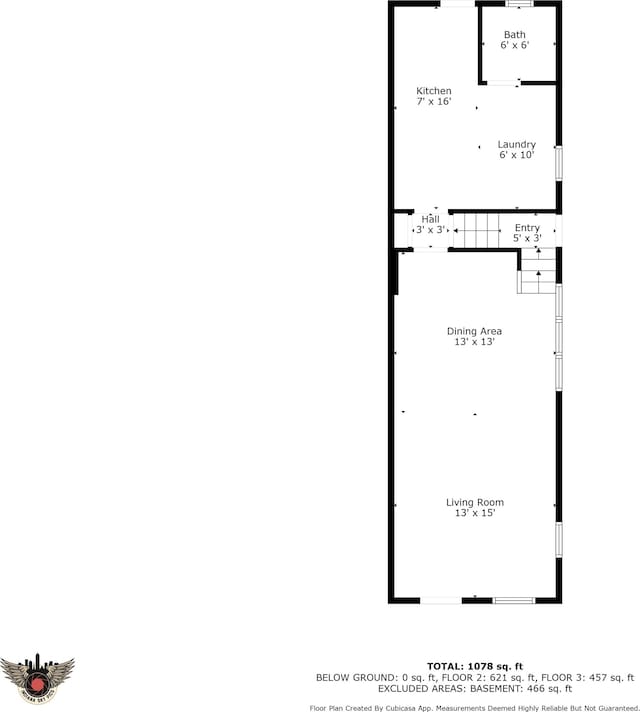 601 Wallace Ave, Indianapolis, IN 46201 - floor plan