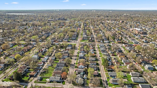 601 Wallace Ave, Indianapolis, IN 46201 - aerial view with a residential view
