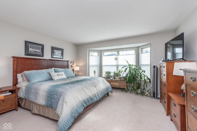 10518 Greenway Dr, Fishers, IN 46037 - bedroom featuring light carpet