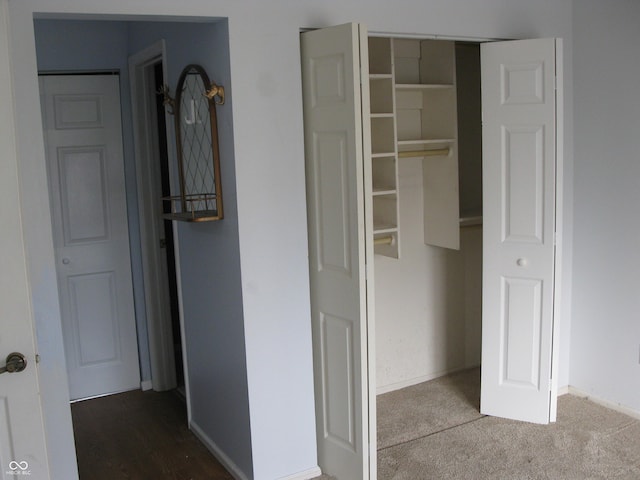 view of closet