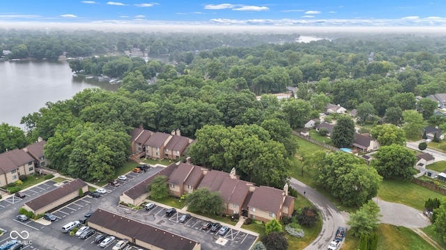 102 Knoll Ct Unit D, Noblesville, IN 46062 - view of property location featuring a large body of water and a forest