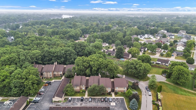 102 Knoll Ct Unit D, Noblesville, IN 46062 - aerial view of property and surrounding area featuring nearby suburban area