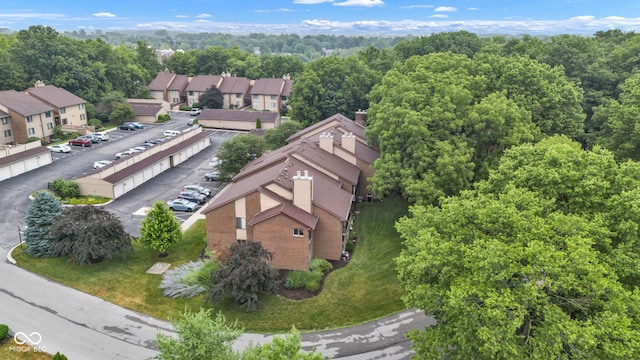 102 Knoll Ct Unit D, Noblesville, IN 46062 - aerial view of residential area