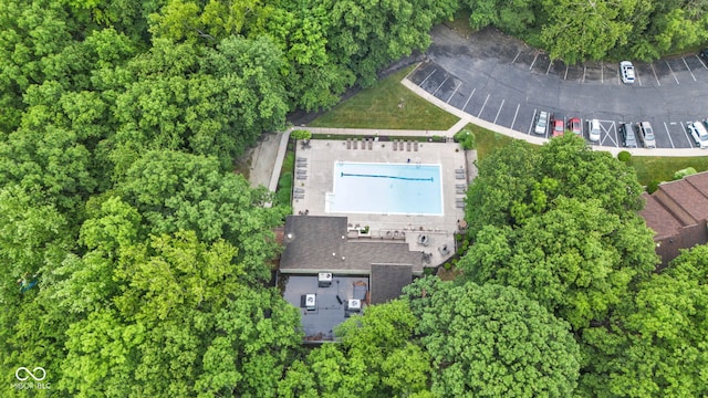 102 Knoll Ct Unit D, Noblesville, IN 46062 - drone / aerial view