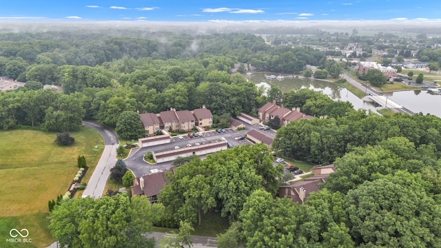 102 Knoll Ct Unit D, Noblesville, IN 46062 - aerial view of property and surrounding area with a large body of water