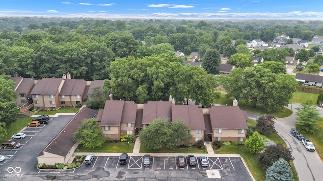 102 Knoll Ct Unit D, Noblesville, IN 46062 - aerial perspective of suburban area