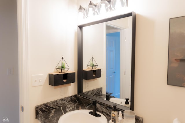 bathroom with a sink