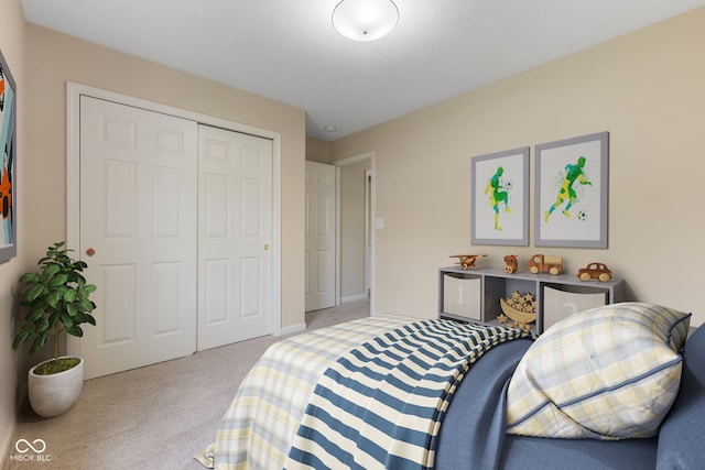 518 Carthage Cir, Westfield, IN 46074 - bedroom with carpet flooring and a closet