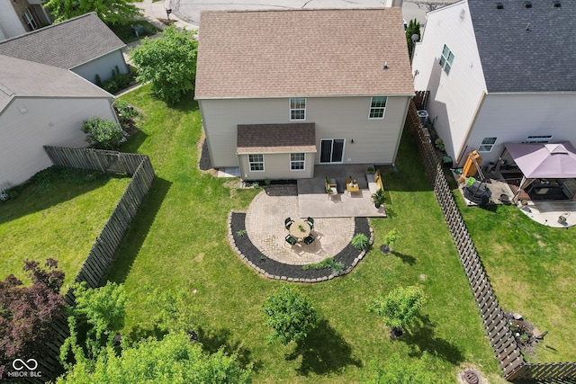 518 Carthage Cir, Westfield, IN 46074 - view from above of property