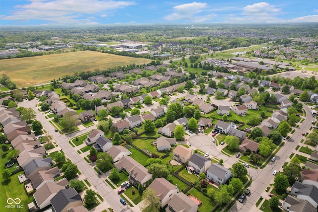 518 Carthage Cir, Westfield, IN 46074 - aerial perspective of suburban area