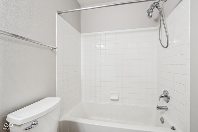 10303 Memorial Knoll Dr, Indianapolis, IN 46234 - bathroom with toilet and tub / shower combination