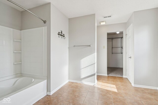 10303 Memorial Knoll Dr, Indianapolis, IN 46234 - full bath featuring tile patterned flooring, visible vents, and baseboards