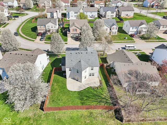 10303 Memorial Knoll Dr, Indianapolis, IN 46234 - aerial view with a residential view