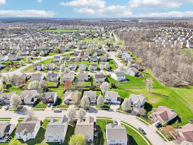 10303 Memorial Knoll Dr, Indianapolis, IN 46234 - bird's eye view featuring a residential view