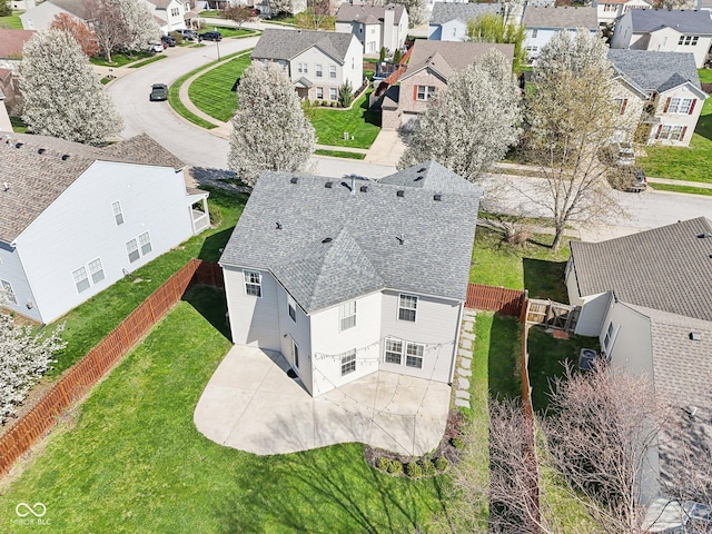 10303 Memorial Knoll Dr, Indianapolis, IN 46234 - drone / aerial view featuring a residential view