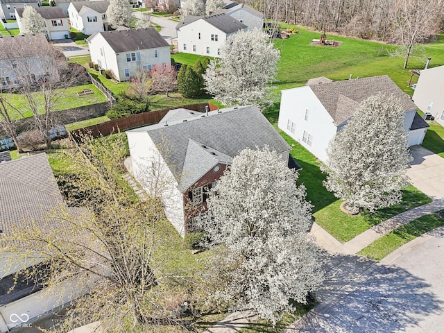 10303 Memorial Knoll Dr, Indianapolis, IN 46234 - birds eye view of property featuring a residential view