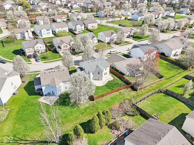 10303 Memorial Knoll Dr, Indianapolis, IN 46234 - birds eye view of property with a residential view