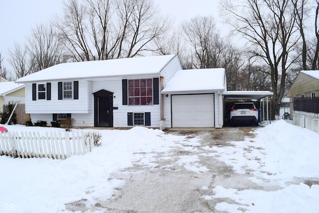 4107 Eisenhower Dr, Indianapolis, IN 46254 - raised ranch with fence