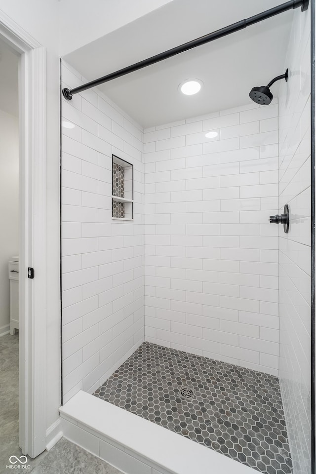 4106 Armon Ct, Carmel, IN 46033 - bathroom featuring a shower stall
