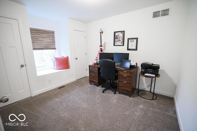 8917 N Old State Road 37, Bloomington, IN 47408 - carpeted office space with baseboards and visible vents