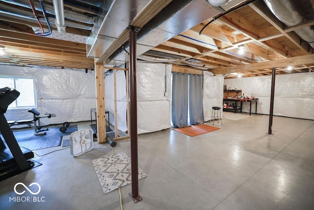 8917 N Old State Road 37, Bloomington, IN 47408 - view of basement