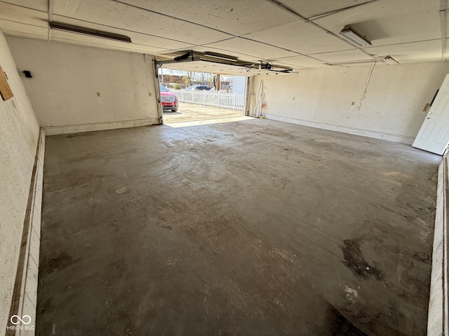 1546 Kappes St, Indianapolis, IN 46221 - parking garage with a garage door opener