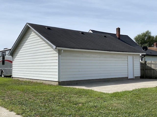 1546 Kappes St, Indianapolis, IN 46221 - exterior space featuring fence