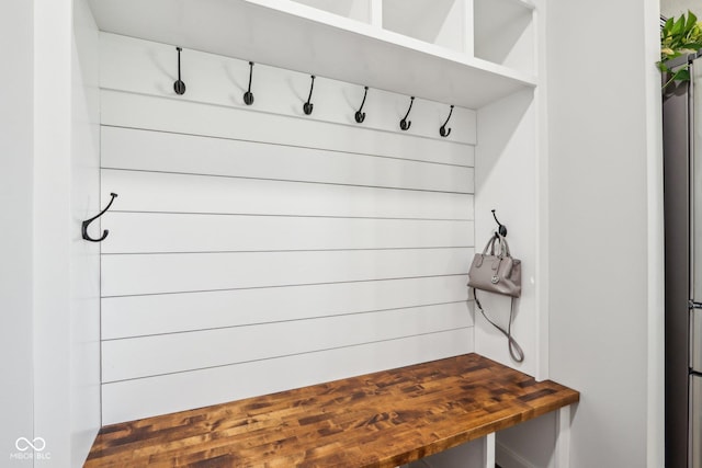 view of mudroom