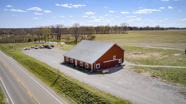 3864 N US Highway 231, Greencastle, IN 46135 - drone / aerial view with a rural view