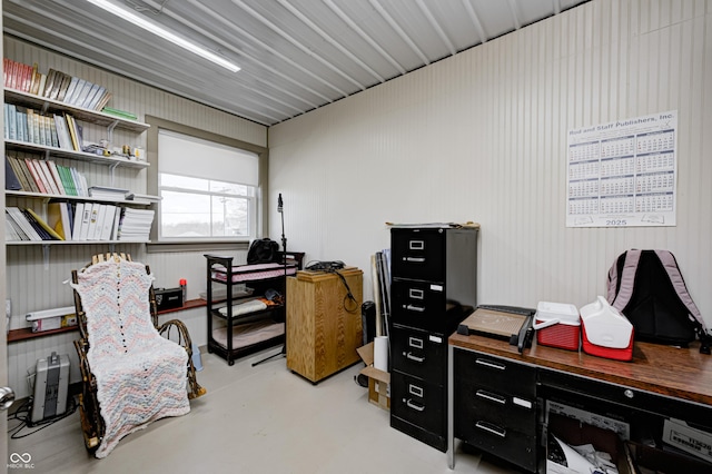 3864 N US Highway 231, Greencastle, IN 46135 - home office with concrete floors