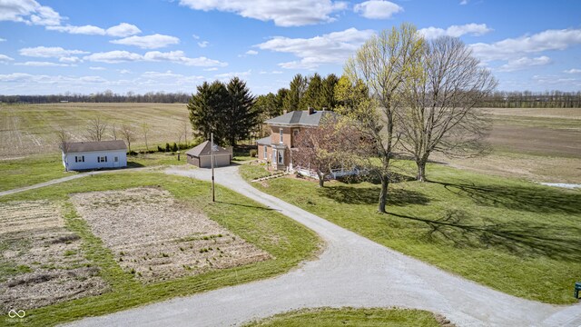3864 N US Highway 231, Greencastle, IN 46135 - birds eye view of property with a rural view