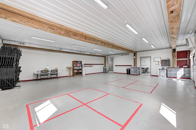 3864 N US Highway 231, Greencastle, IN 46135 - garage with metal wall