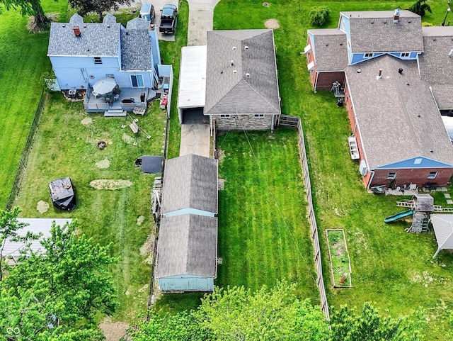 3809 Wildwood Dr, Indianapolis, IN 46239 - aerial view