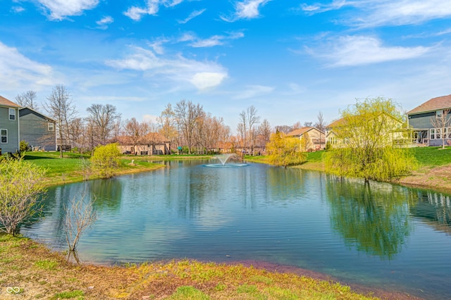 4644 Shelby Cir, Greenwood, IN 46143 - water view with a residential view