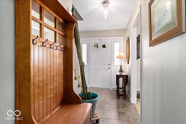 view of mudroom
