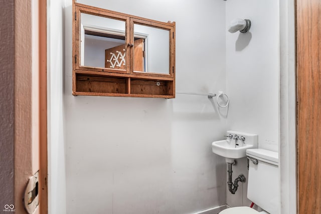 bathroom with toilet
