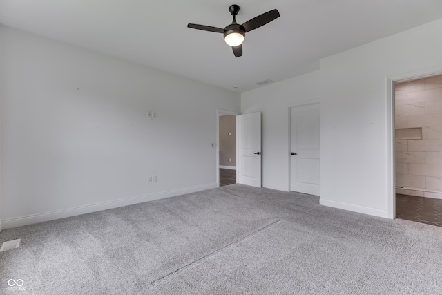 2144 Connie Ct, Franklin, IN 46131 - unfurnished bedroom featuring carpet, baseboards, and connected bathroom