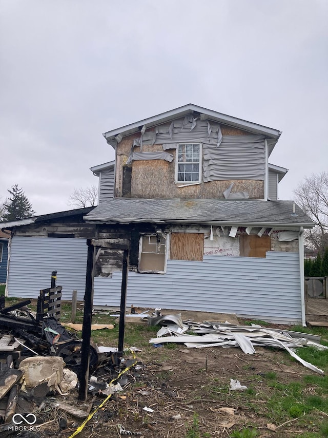 601 E Thompson St, Edinburgh, IN 46124 - view of rear view of property