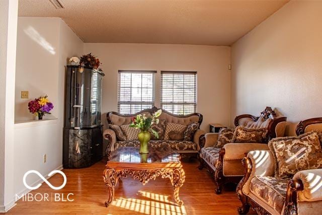 10105 Yosemite Ln, Indianapolis, IN 46234 - living room with wood finished floors and visible vents