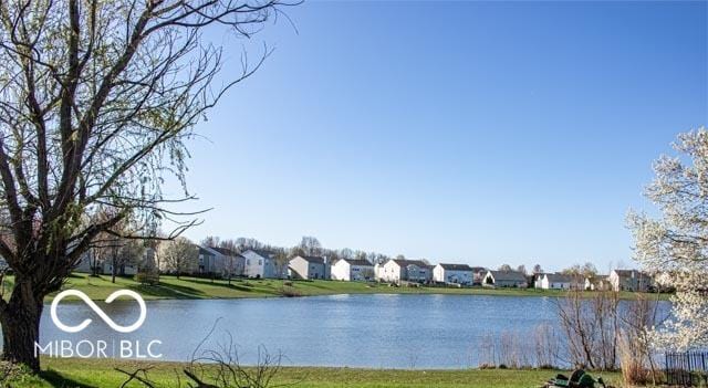 10105 Yosemite Ln, Indianapolis, IN 46234 - property view of water with a residential view