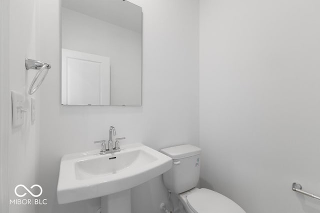 1117 Stubble Run, Danville, IN 46122 - half bath with toilet and a sink