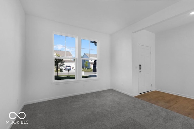1117 Stubble Run, Danville, IN 46122 - carpeted spare room featuring baseboards