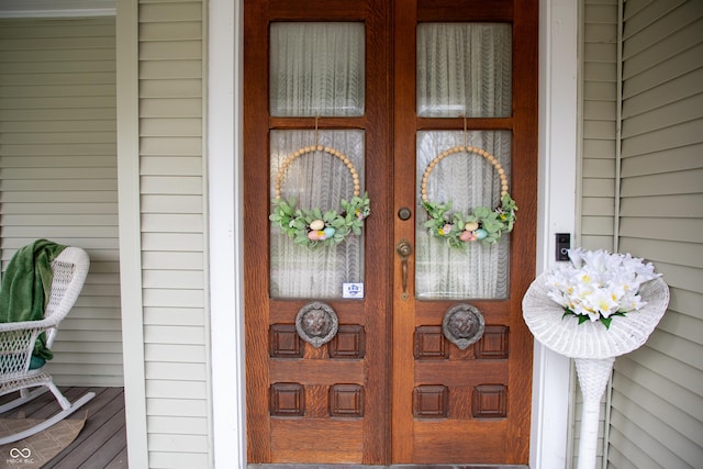 313 E Wabash Ave, Crawfordsville, IN 47933 - view of doorway to property