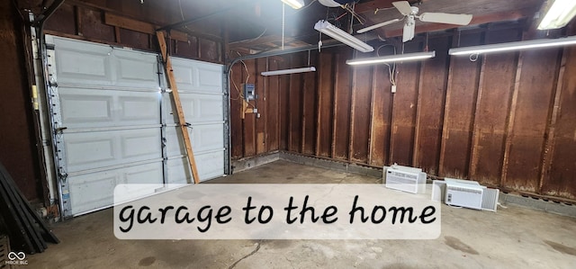 403 S Mill St, Veedersburg, IN 47987 - garage with ceiling fan