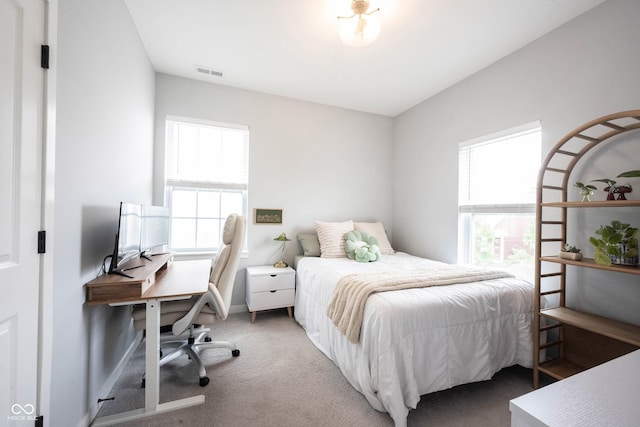 1534 Cloverdon Dr, Westfield, IN 46074 - bedroom featuring a desk, carpet, and baseboards